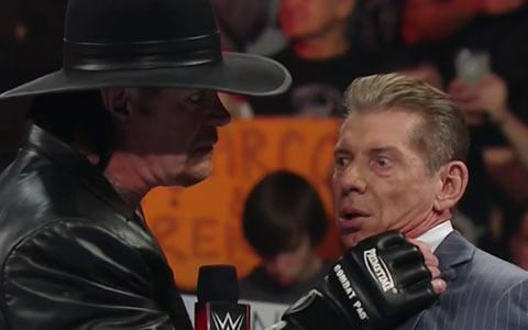 德鲁想让老麦帮他吃掉送葬者这个经验包！WWE亲儿子答应吗？