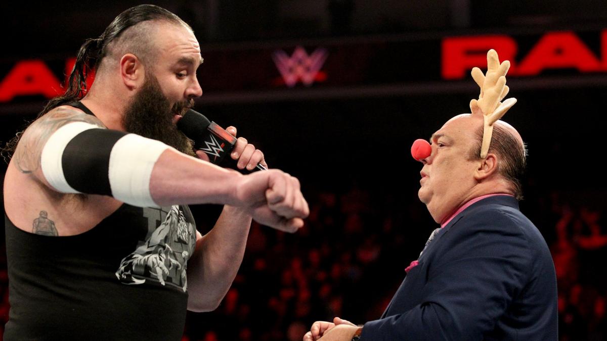 WWE2018RAW：保罗海曼为大布造势，嘴炮轰炸开始