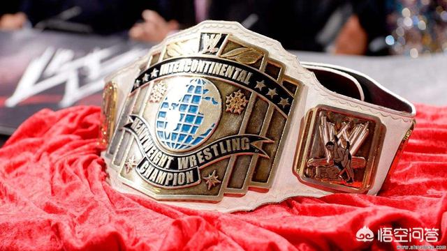 洲际冠军金腰带在WWE曾经的地位！是WWE最顶级的冠军