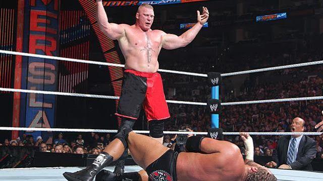 布洛克莱斯纳在WWE这几场比赛太差！和战神高博的比赛嘘声震天