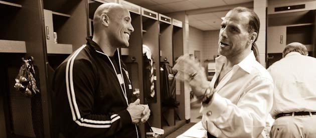 WWE超级巨星巨石强森与HBK恩怨，文思麦克曼发火