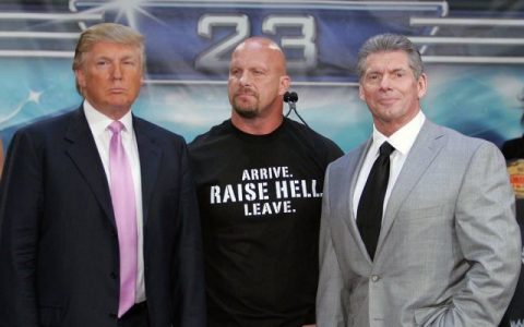 美国总统“特朗普”竟与前WWE重量级冠军杰克斯瓦格通电
