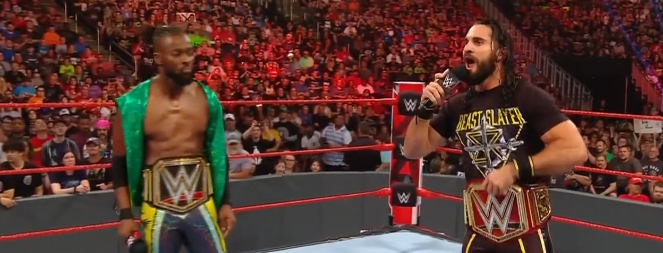 WWE2019 RAW第1357期：布洛克戏耍两位冠军，道夫再次袭击科菲金士顿