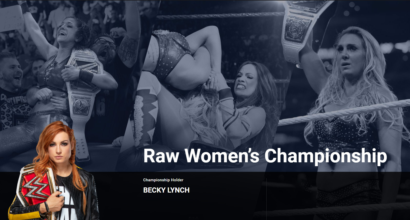 WWE RAW女子冠军腰带