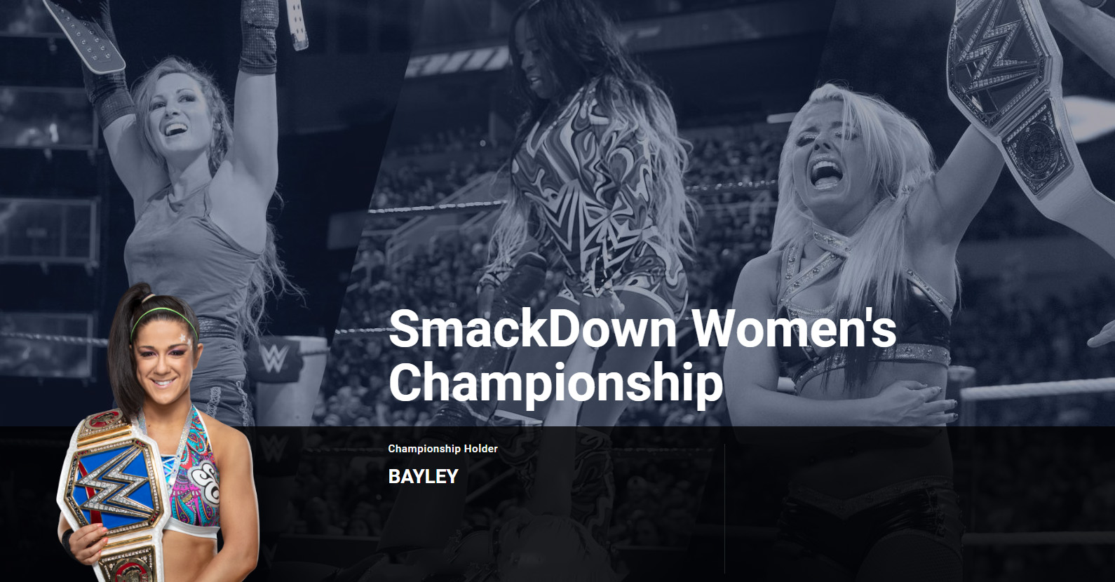 WWE SmackDonw女子冠军腰带
