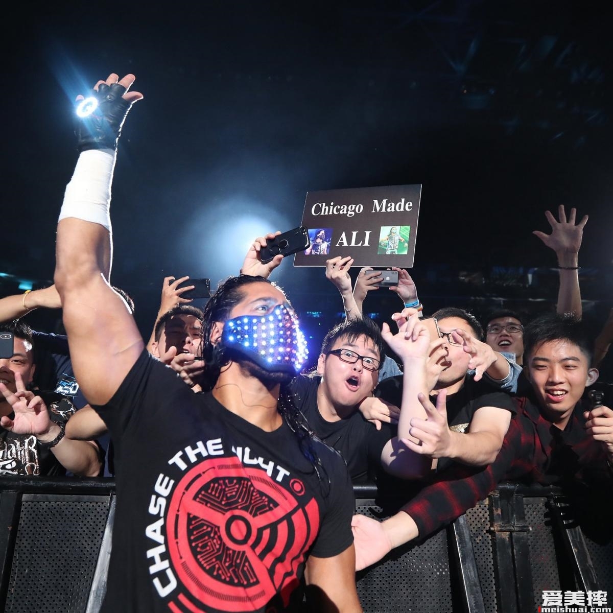 2019年9月21日WWE中国上海现场秀精彩照片
