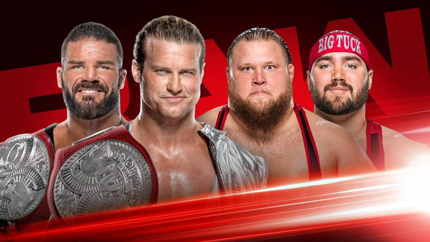 WWE道夫和鲁德将在Raw中对阵重型机械捍卫双打冠军