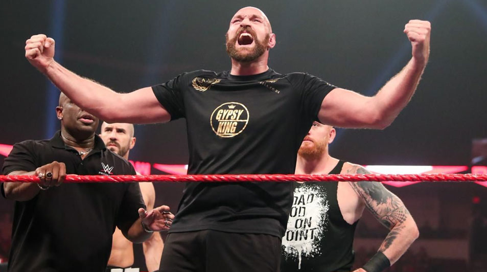 关于泰森富里WWE生涯的报道，扬言要与大布一战！