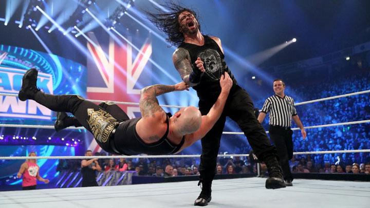 WWE蓝色品牌收视率稳步提升，罗曼和泰森是收视率增加的功臣！