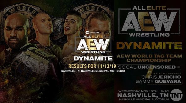 AEW《Dynamite》比赛 2019.11.14