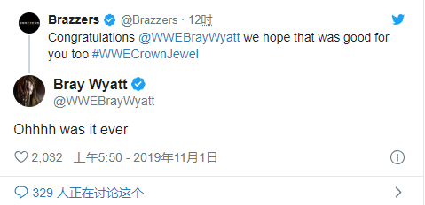 布雷怀亚特对赢得WWE环球冠军做出回应并和成人网站对话