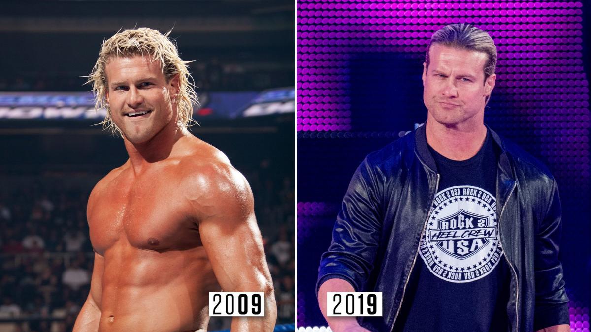 WWE巨星2009年-2019年十年变化