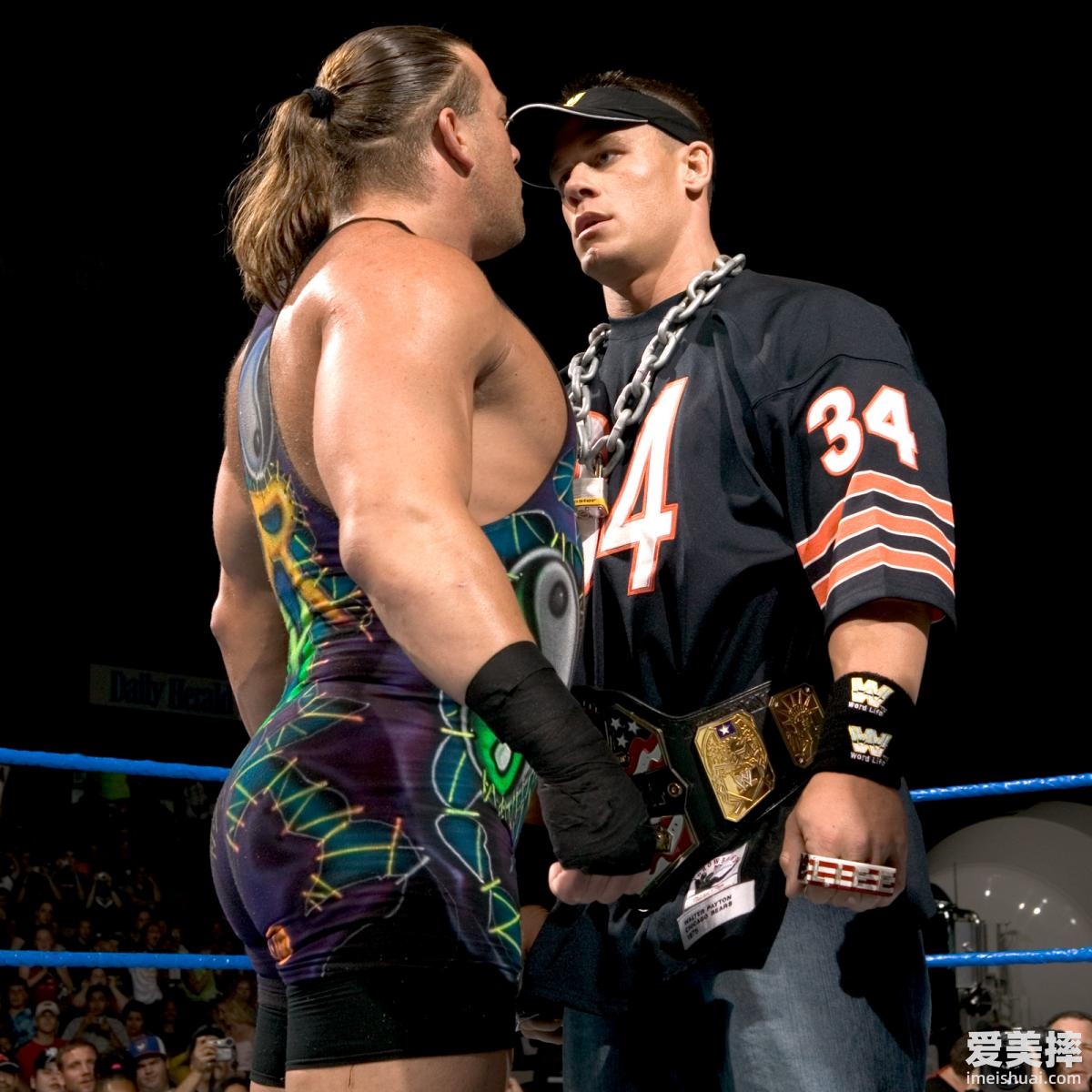 WWE超级巨星“约翰塞纳”初入WWE经典照片