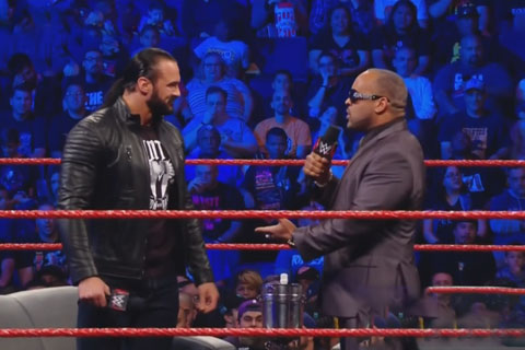 WWE超级巨星 德鲁麦金泰尔和MVP RAW