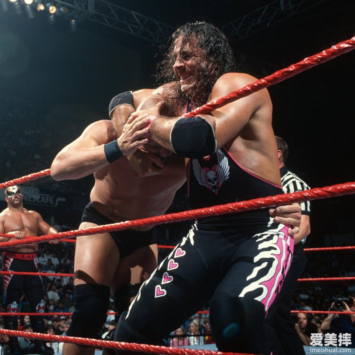 WWE史蒂夫奥斯汀和布莱特哈特的恩怨情仇 (1)