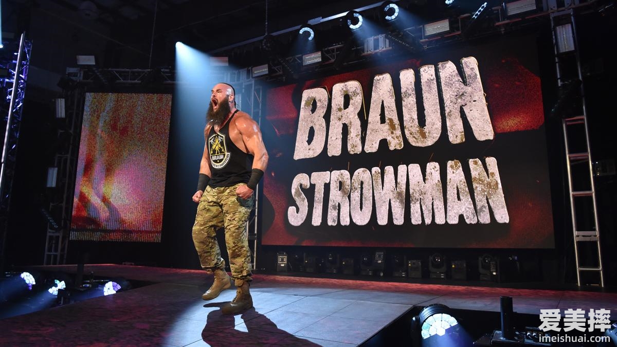 WWE摔角狂热36人间怪兽布朗斯图曼vs (1)