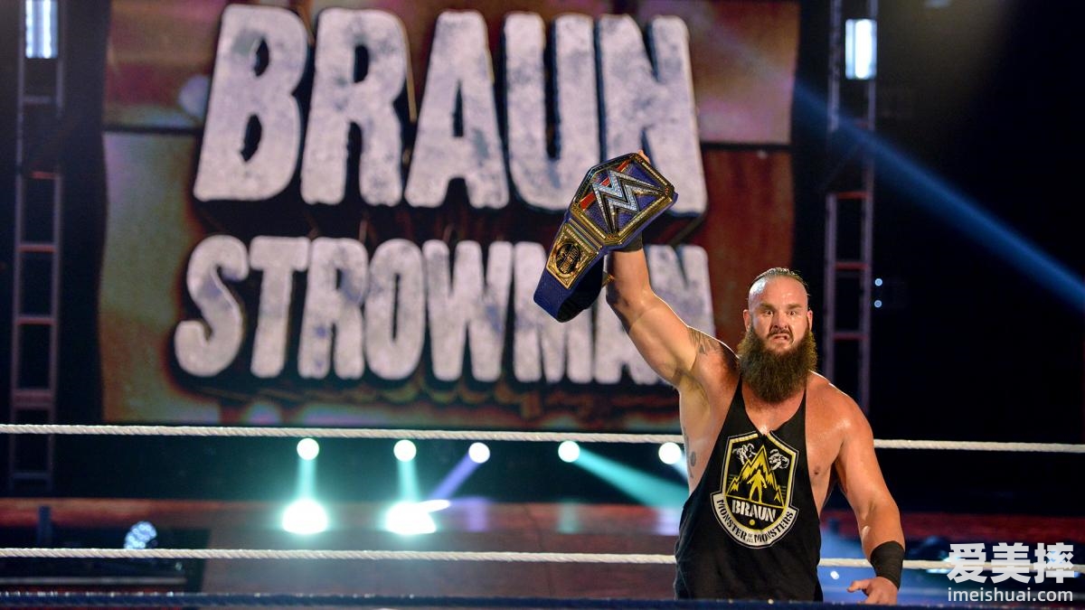 WWE摔角狂热36人间怪兽布朗斯图曼vs (19)