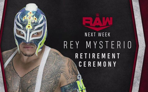 讲不出再见!神秘人雷尔下周RAW上宣布正式退役！