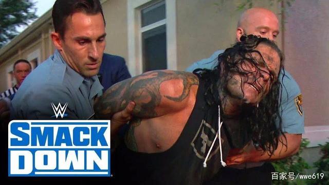 WWE本周SmackDowm杰夫·哈迪（Jeff Hardy）被捕 故事情节太恶心