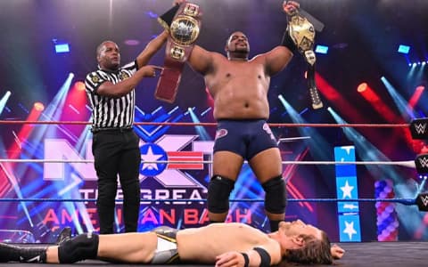 创造历史,基思李成为首为NXT双料冠军,下一步向WWE冠军发起挑战?