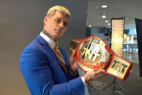 最终黄金版TNT冠军腰带正式面世!AEW竟向NXT使出田忌赛马战术?