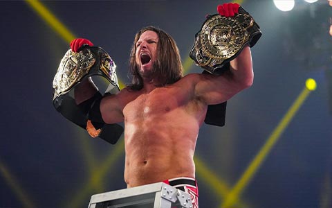 队长AJ斯泰尔斯真给力!WWE本周RAW收视率有显著上升！