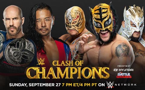WWE冠军之战大赛赛程表！