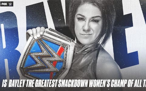 前无古人!SmackDown女子冠军,贝莉再创史上最长女子冠军纪录!