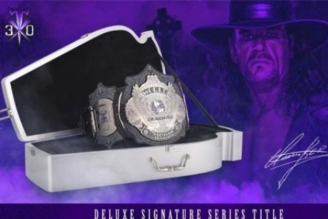 致敬传奇!WWE推出限量版腰带,纪念送葬者30年职业生涯!