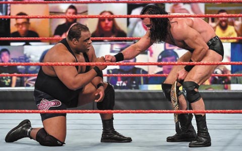 WWE冠军德鲁下周回归RAW节目，德鲁力求赢得皇家大赛圆梦摔跤狂热