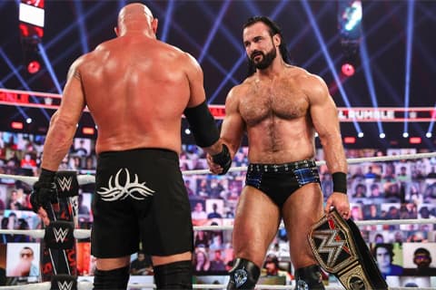 WWE皇家大赛2021战报：德鲁麦金泰尔vs.战神高柏