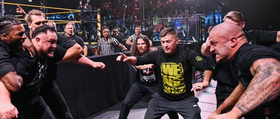 WWE NXT 第635期：杀手克罗斯和萨摩亚乔开启乱斗模式