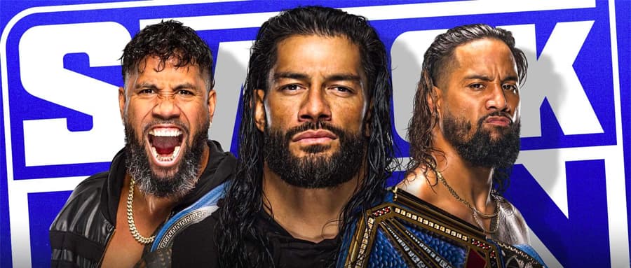 WWE SmackDown 第1170期：罗曼雷恩斯超人飞拳击中罗林斯，乌索兄弟被禁止出现在皇家大赛WWE环球冠军头衔赛现场