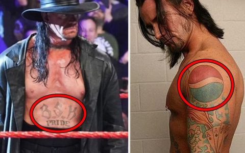 WWE中最具意义的五个神秘纹身，送葬者原来也是性情中人？