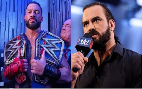 WWE城堡冲突德鲁麦金泰尔对战罗曼，断定德鲁输定了？！