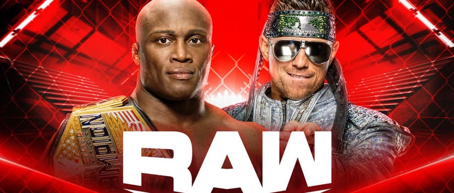 WWE RAW 第1528期：人间怪兽回归，米兹和鲍比莱斯利上演地狱牢笼赛