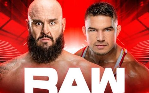 WWE RAW 第1532期：布朗斯图曼vs查德盖博，赛斯和里德尔极限规则前面对面对峙