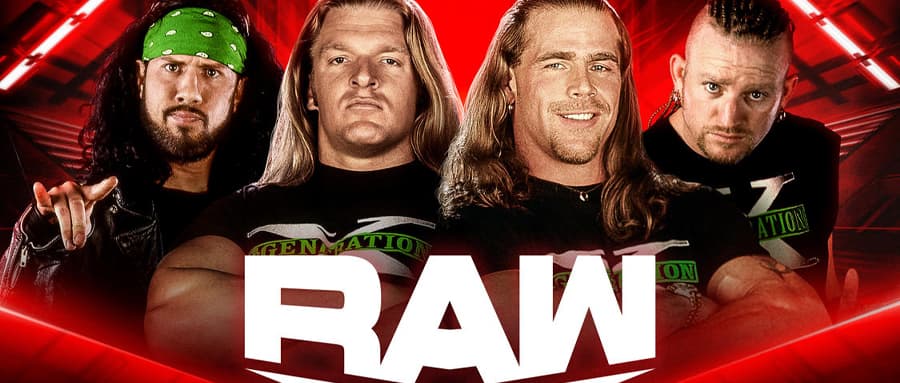 WWE RAW 第1533期：布洛克莱斯纳回归，OC俱乐部重聚，DX军团现身，罗曼携血统入侵RAW