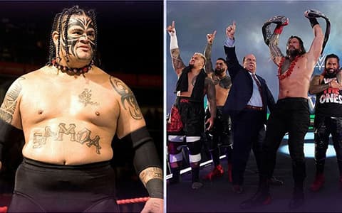 血统成员在WWE RAW上向传奇人物乌玛嘎致敬