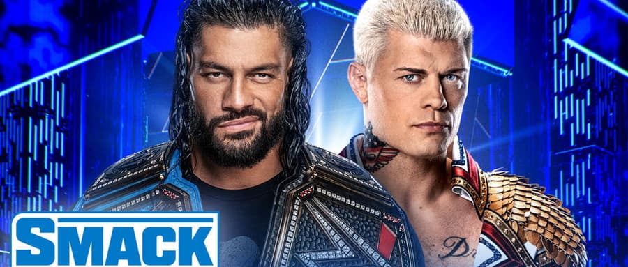 WWE SmackDown第1232期：摔角狂热前罗曼雷恩斯和科迪罗兹面对面