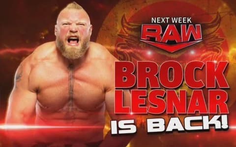 布洛克莱斯纳确认出席下周的RAW节目，他也对世界重量级冠军感兴趣？