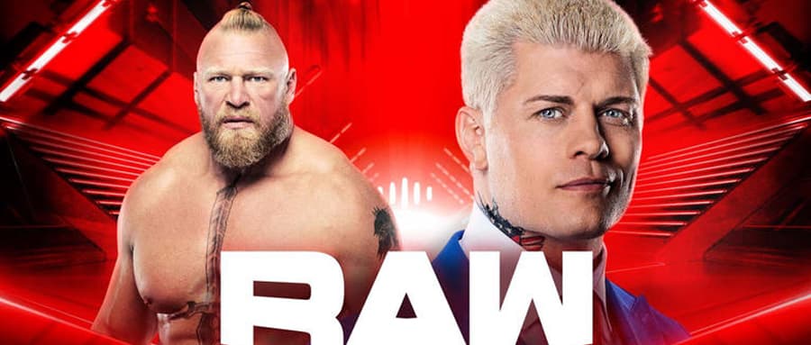 WWE RAW第1572期：科迪罗兹向布洛克莱斯纳发起夏季狂潮大赛比赛挑战