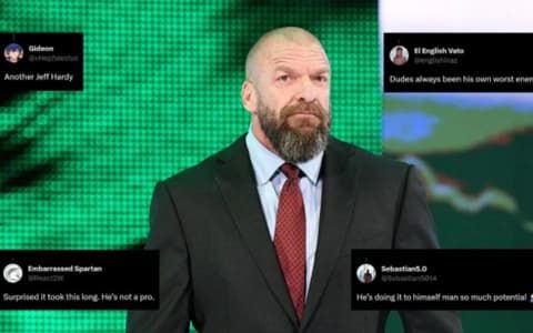 Triple H 将在一个月内解雇他！WWE摔迷对此发表自己的看法