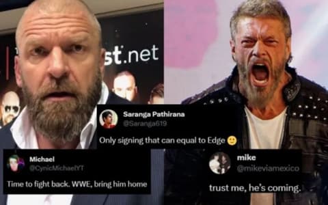 WWE摔迷确信Triple H在艾吉签约AEW后将带回三届世界重量级冠军