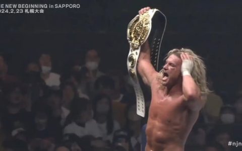 尼克·内梅斯（原名道夫·齐格勒）在日本夺得IWGP全球冠军！