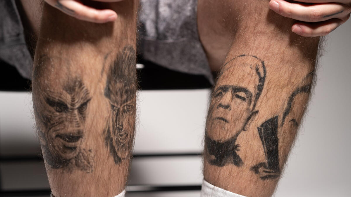 多米尼克·米斯特里奥(Dominik Mysterio)纹身欣赏-WWE纹身