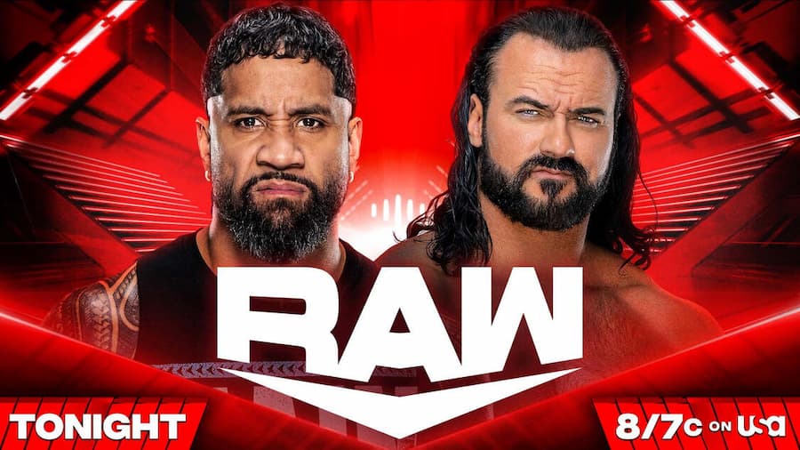 WWE RAW第1606期：杰伊·乌索 与宿敌德鲁·麦金泰尔发生冲突